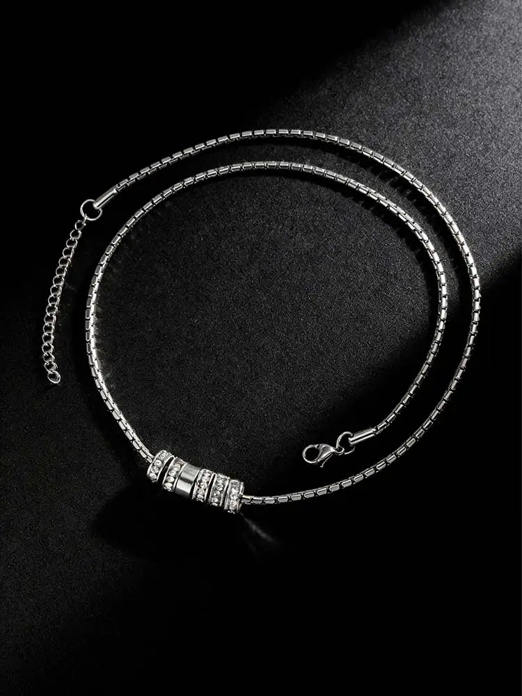 PENDRA Zircon Silver Pendant Necklace
