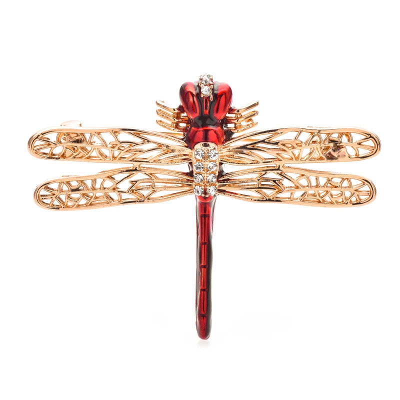 PENDRA Beautiful Dragonfly 2-color Brooch