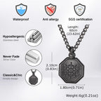 PENDRA Ship Wheel Pendant Necklace