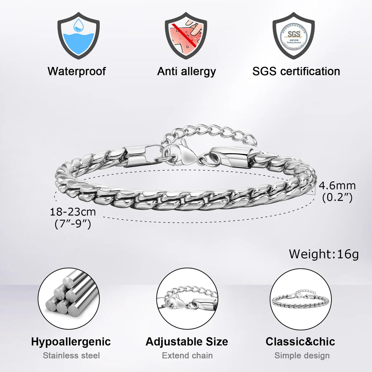 PENDRA Snake Textured Bracelet