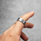 PENDRA Saint Benedict Exorcism Steel Ring