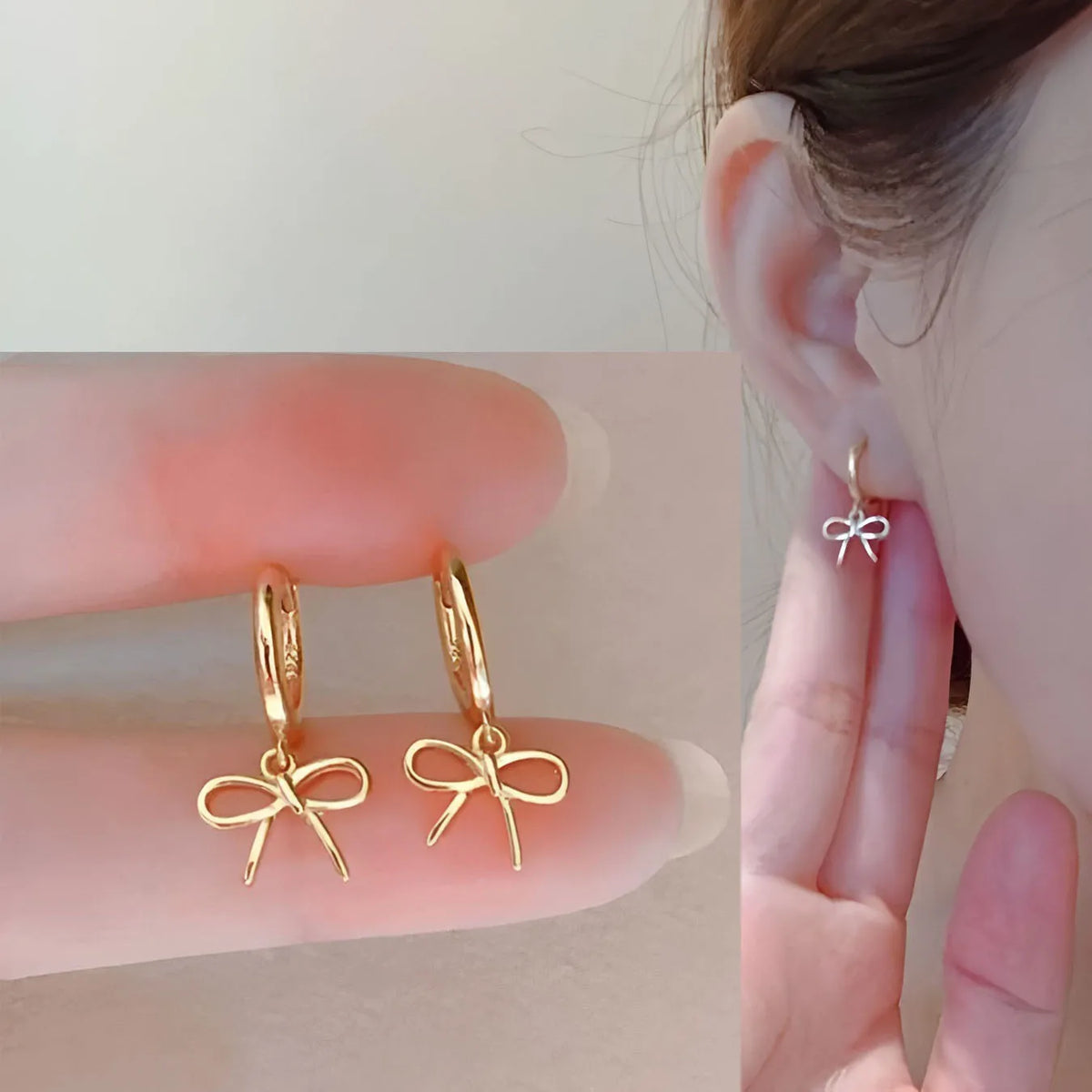 VENTFILLE 925 Sterling Silver  Starfish Hoop Earring for Women New Personality Trendy Starfish Earrings