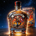 Iron Maiden 51st Anniversary Whiskey Decanter Collectible Glass Liquor Bottle Barware