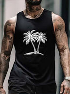 PENDRA Sleeveless Hawaiian T-Shirt