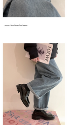 PENDRA Leather Platform End Shoes