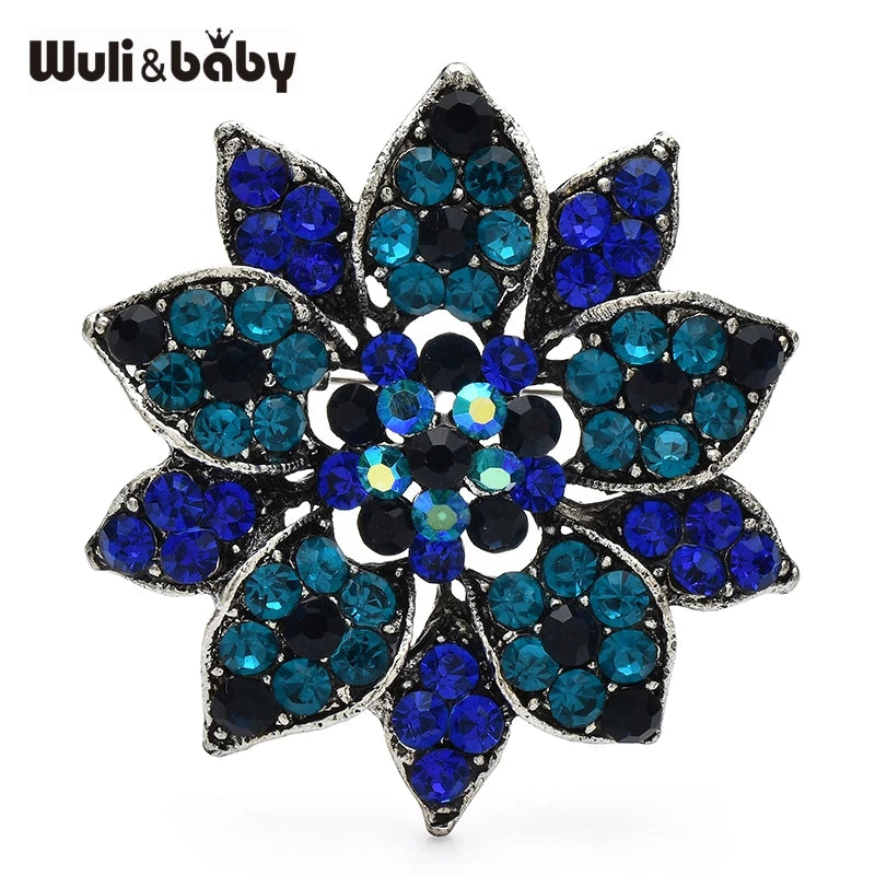PENDRA Florielle21 Rhinestone Brooch