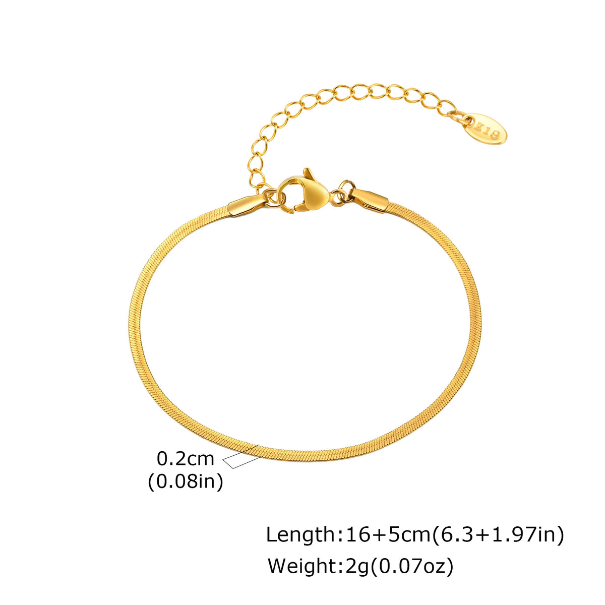PENDRA Snake Flat Bracelet