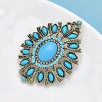PENDRA Royale Vintage Water-Drop Brooch