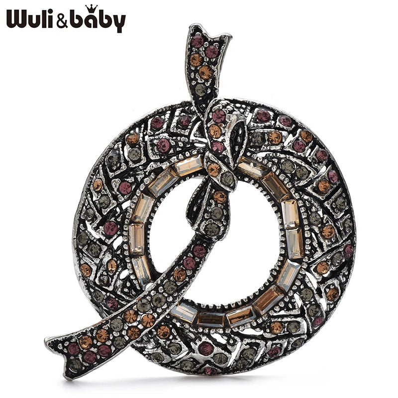 PENDRA Virelle Rhinestone Brooch