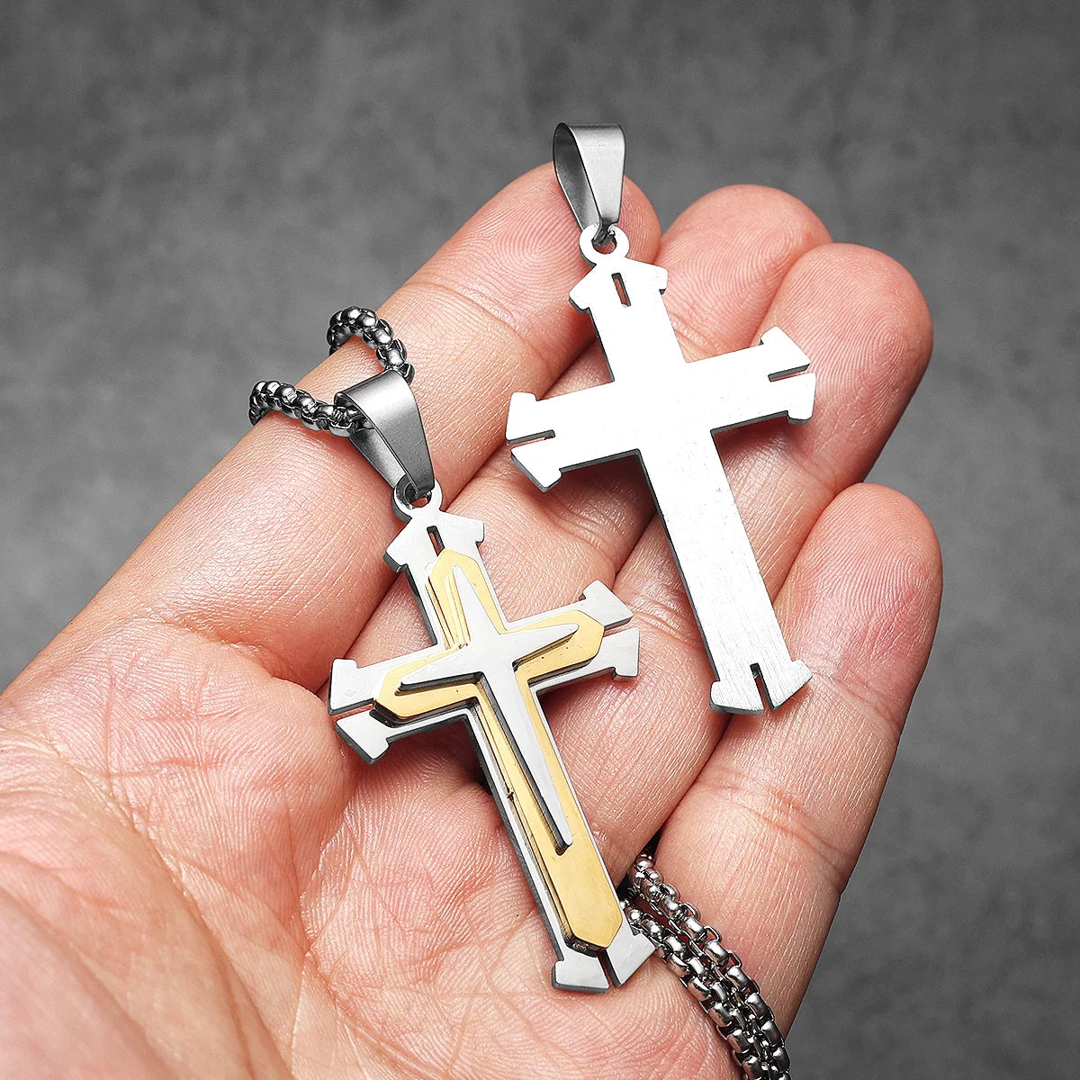 PENDRA Ivorith Cross Charm Necklace