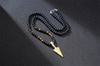 PENDRA Cross Rosary Rosary Necklace