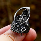 PENDRA Grimreaper Vintage Grim Reaper Skull Ring