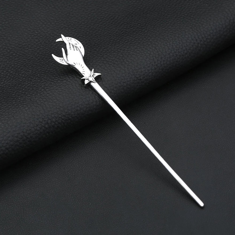 PENDRA Lunarblade Viking Lunar Phase Sword Hair Stick