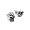 PENDRA Skullpunk Gothic Skull Earrings