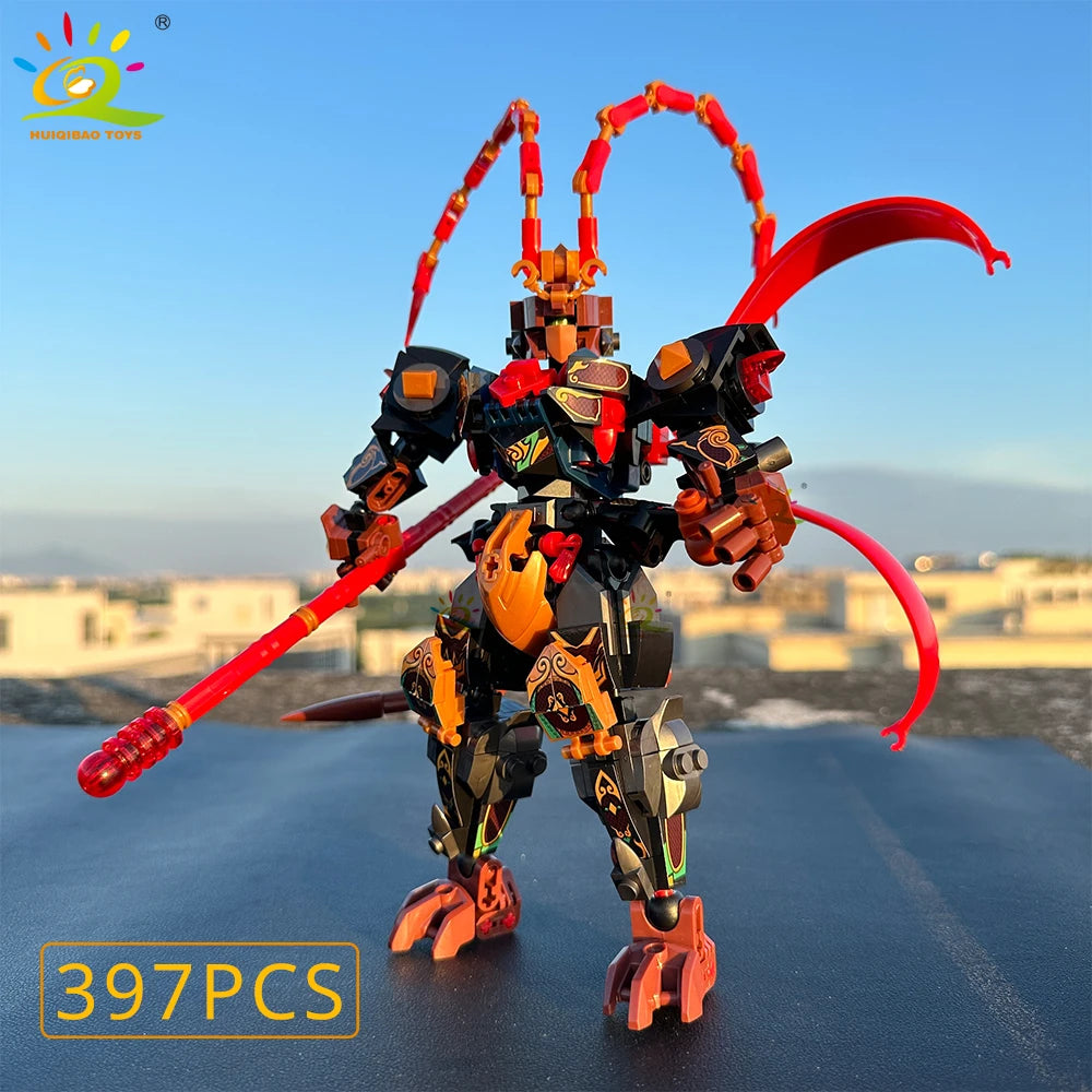 PENDRA SunWuKong Warrior Black Building Set