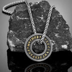 PENDRA Rune Gold Futhark Necklace