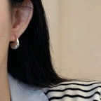 PENDRA Water Sterling Silver Earrings