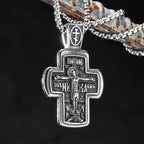 PENDRA Religion Jesus Cross Steel Necklace