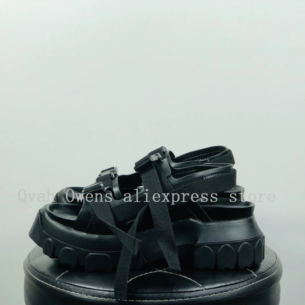 PENDRA Avenelle Men's T-Strap Leather Sandals