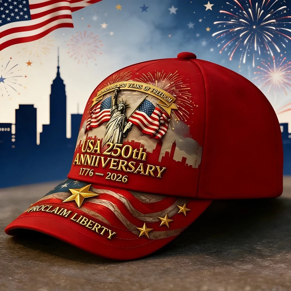 PENDRA 250th Anniversary 3d Baseball Cap