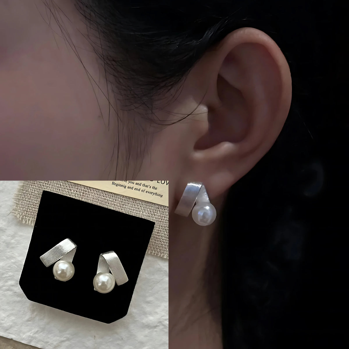 VENTFILLE Vintage Punk 925 Stamp Earrings for Women Girl Creative Twist Winding Geometric Handmade Party Silver Color Jewelry