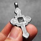 Satan Cross Men Necklaces Stainless Steel Pendant Chain Women Fashion Jewelry Punk Amulets New In Accessories Gifts Wholesale