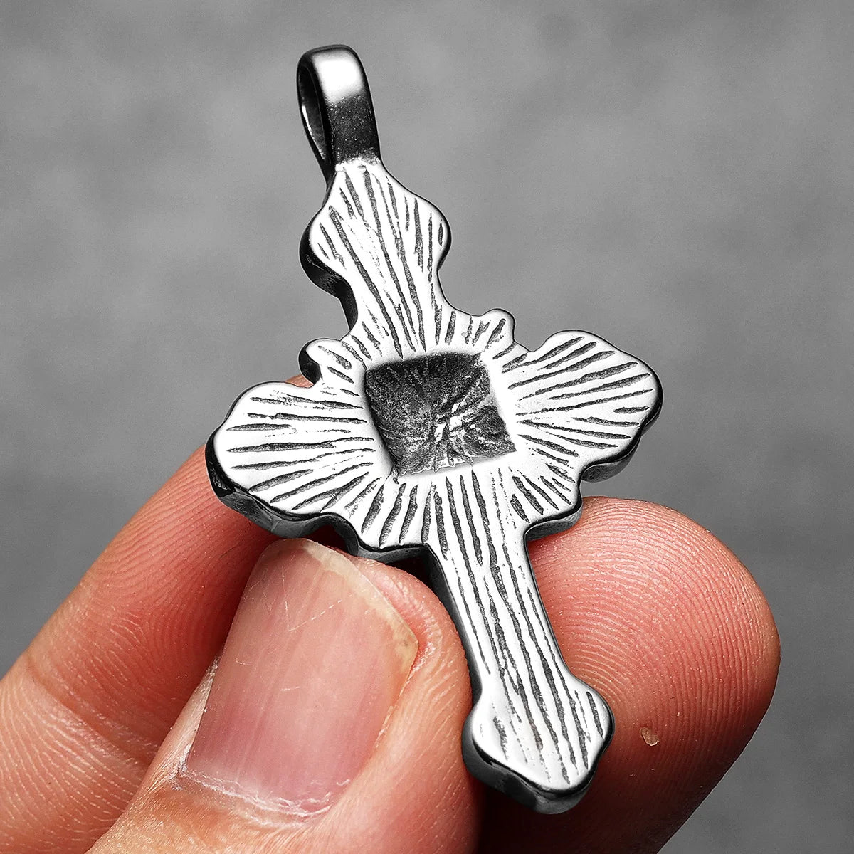 Satan Cross Men Necklaces Stainless Steel Pendant Chain Women Fashion Jewelry Punk Amulets New In Accessories Gifts Wholesale