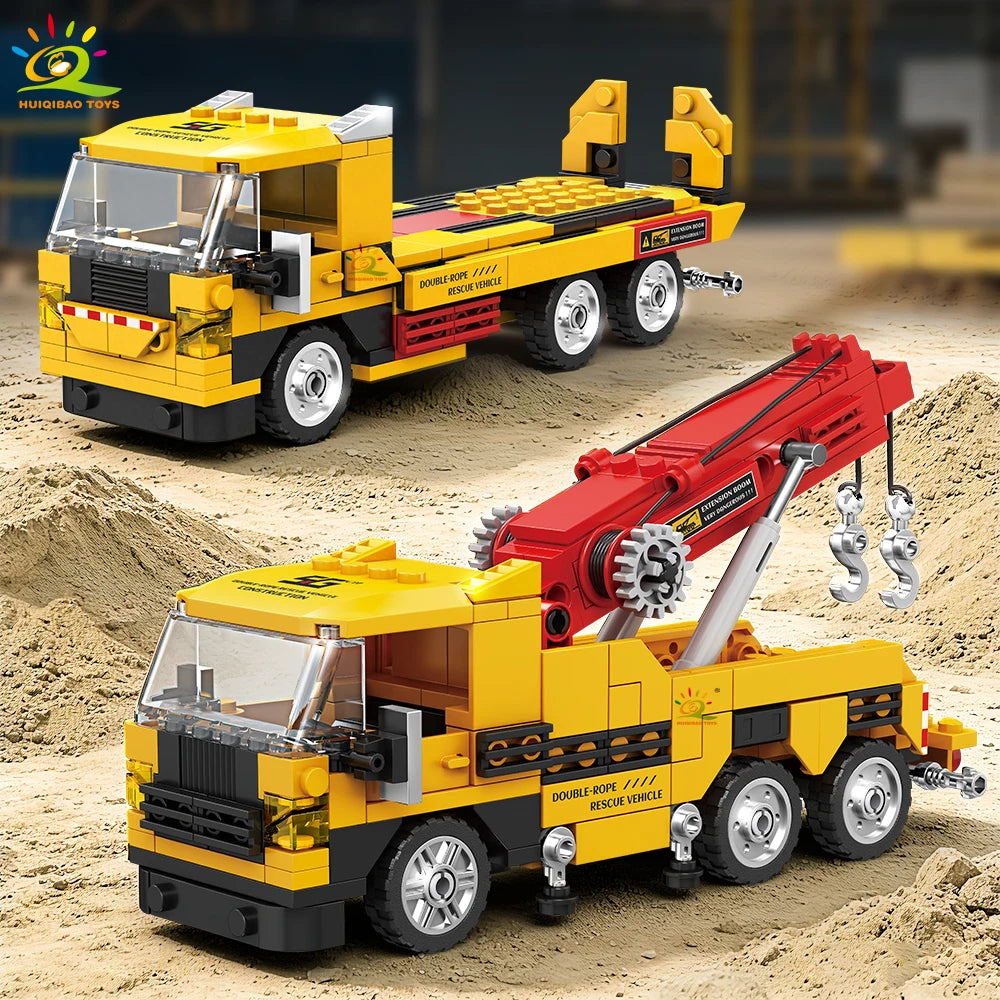 PENDRA Engineering Vehicle Excavator Building Set