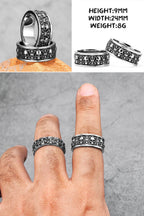 PENDRA Punk Gothic Skull Ring