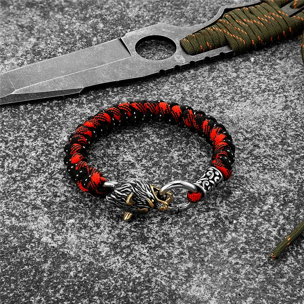 PENDRA Wolf Classic Steel Bracelet