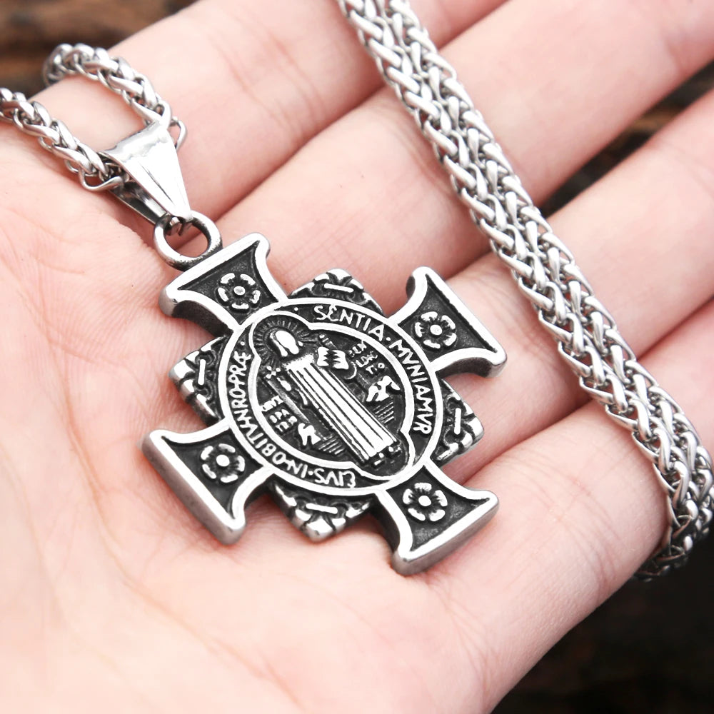 PENDRA Benedictus Saint Benedict Exorcist Pendant