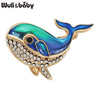 PENDRA Lovely Whale Brooch