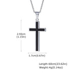 PENDRA Cross Plain Pendant Necklace