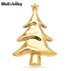 PENDRA Noelina Stainless Steel Classic Christmas Tree Brooch