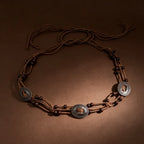 PENDRA Demiine Floral Boho Waist Chain Belt