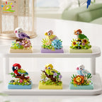 PENDRA Parrot Bird Micro Building Set
