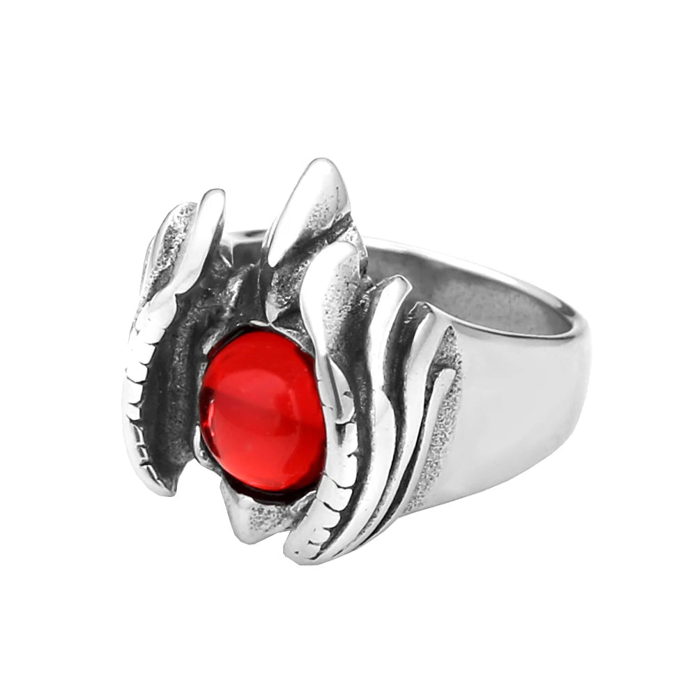 PENDRA Redwing Gothic Stainless Steel Wings Pendant