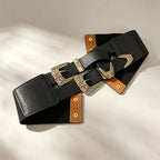 PENDRA Koraessa Leather Black Punk Corset Belt