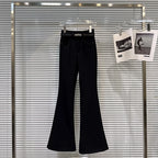PENDRA Micro Flared Velvet Pants
