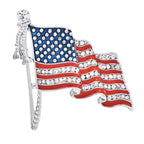 PENDRA America's 250th Independence Day Brooch