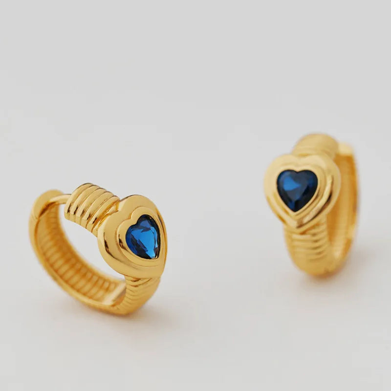 PENDRA Liquid Lava Sterling Silver Earrings