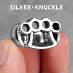 PENDRA Fight Boxing Knuckles Steel Ring