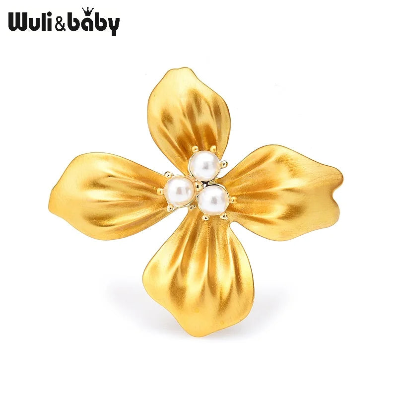 PENDRA Gardenia Floral & Animal Brooch Collection