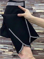PENDRA Wide Leg Waist Diamond Pants