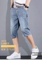 PENDRA Elastic Waist Thin Pants