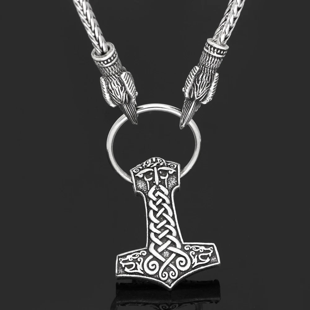 PENDRA Crow Norse Necklace