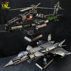 PENDRA Military Helicopter Army Building Set