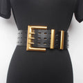 PENDRA Rheaara Leather Western Cowboy Elegant Corset Belt