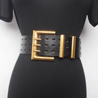PENDRA Rheaara Leather Western Cowboy Elegant Corset Belt