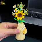 PENDRA Pot Sunflower Micro Building Set